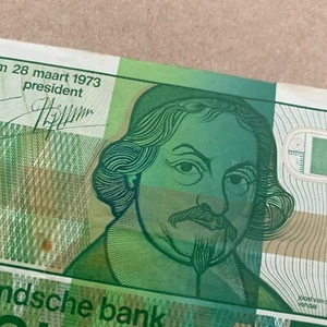 Holland Netherlands 5 Gulden 1973 Banknote Currency Paper Money Dutch Poet - Picture 1 of 4