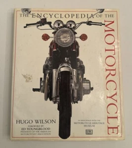 The Encyclopedia of The Motorcycle Hardcover By Wilson, Hugo, 1995 1st Ed. VGUC - Picture 1 of 6