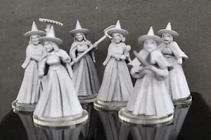 6-teiliges Hexen-Set Mini Miniatur RPG Tabletop Gaming Wargaming D&D - Bild 1 von 5