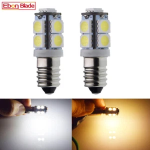 E10 1447 Style Screw 9 LED 5050 SMD 6000K Warm / White Bulb Light DIY LIONEL 12V - Picture 1 of 8