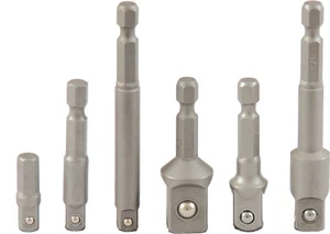 Projahn Steckschlüssel-Bit-Adapter 25 -100mm Steckschlüssel-Einsätze 1/4 3/8 1/2 - Bild 1 von 10