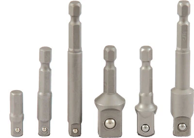 Projahn Steckschlüssel-Bit-Adapter 25 -100mm Steckschlüssel-Einsätze 1/4 3/8 1/2 - Bild 1 von 4