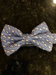 Vinegard Vines Boys Silk Bow Tie, Lacrosse, Royal Blue, New With Tags, $45 - Picture 1 of 3