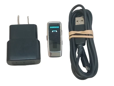 Samsung WEP870 Bluetooth Wireless Ear-Hook Noise Cancelling Headset No Ear Hooks - Image 1 of 4