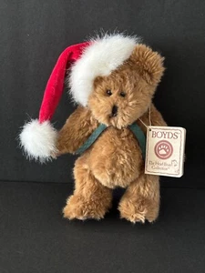 Boyds Bear Lil Ol St Nick Heirloom Series Peluche Marrón Articulado 7" - Imagen 1 de 12