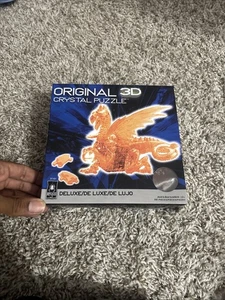 BePuzzled 3D Crystal Puzzle - Dragon (Orange) - Picture 1 of 3