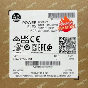 1 pieza envío gratuito NUEVO AB 25A-D024N104/B PowerFlex 523 AC Drive 11kW 15Hp - Imagen 1 de 3