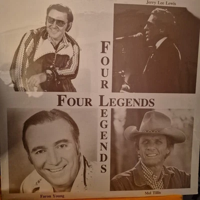 NEW SEALED FOUR LEGENDS JERRY LEWIS MEL TILLS FARON YOUNG WEBB PIERCE LP - Image 1 of 4