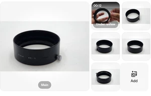 NIKON SLIP ON METAL LENS HOOD HK-11 FOR 35-105mm S Zoom F3.5 33319 - Picture 1 of 6