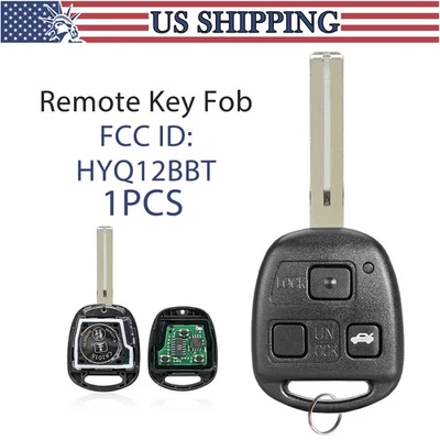 Mando a distancia de repuesto para Lexus 2004 2005 2006 RX330 2007 2008 2009 RX350 Foto 1 de 4