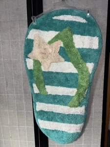 Avanti Beach Mode Flip-Flop Bath Rug 35x19” - Picture 1 of 2