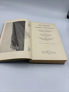 Elements of Railroad Engineering William G Raymond 1937 Fifth Edition - Bild 1 von 9
