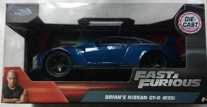 New Fast & Furious Brians Nissan GT-R (R35) Jada 1:32 - Picture 1 of 3