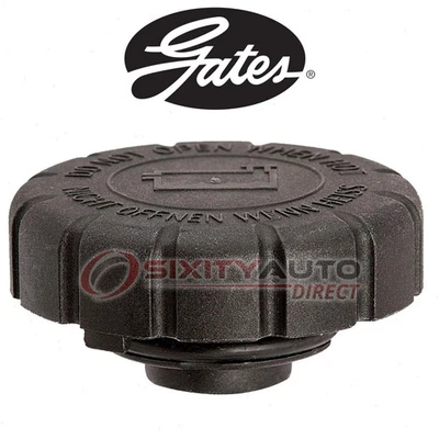 Gates Radiator Cap for 2001-2005 Mercedes-Benz C240 2.6L V6 - Antifreeze ux Foto 1 de 4