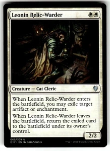 Leonin Relic-Warder Commander 2017 Regular MTG - Picture 1 of 2