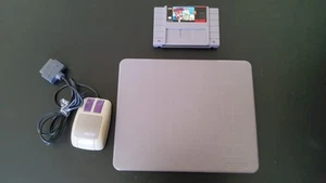 Super Nintendo (SNES) Mouse and Mouse Pad with Super Mario Paint - Picture 1 of 6