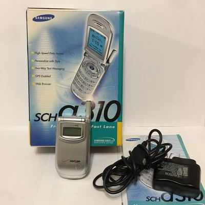 Samsung SCH-A310 Rare Collectors Tested Works Verizon - Image 1 of 4