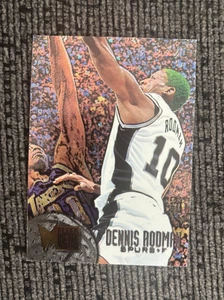 1995-96 Fleer Metal Dennis Rodman #100 Bulls Spurs HOF - Bild 1 von 2