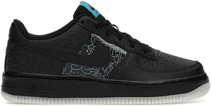 NIKE AIR FORCE 1 LOW '06 (GS) "COMPUTER CHIP SPACE JAM" (DN1434 001) UK 4 - BNIB - Picture 1 of 20