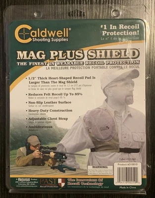 Caldwell PAST 两手皆宜 MAG PLUS SHIELD 反冲保护皮革肩垫 — 第 1/4 张图片