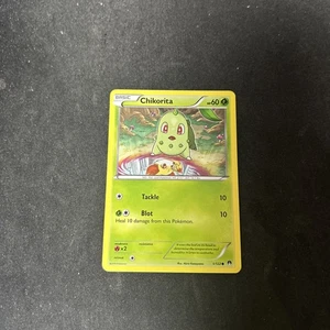 Pokémon TCG Card BREAKpoint 1/122 Chikorita Common Pokemon - Picture 1 of 2