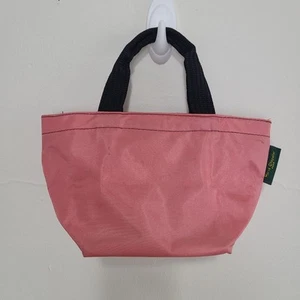 Herve Chapelier Two Tone Tote Pink Burgundy Mini Nylon Handbag - Picture 1 of 10