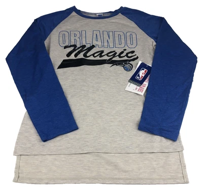 Sideline Apparel NBA Orlando Magic Basketball Women's Raglan Shirt Medium NEW - Image 1 of 4