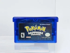 Pokemon: Sapphire Version (Nintendo Game Boy Advance, GBA) Authentic & Tested - Bild 1 von 7