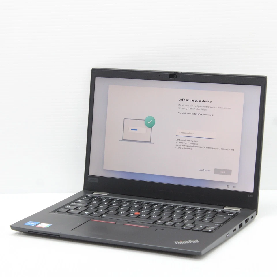 Lenovo ThinkPad L13 Windows 11 13.3 in Laptop Intel i5 1135g7 8GB RAM 512GB SSD - Image 1 of 4