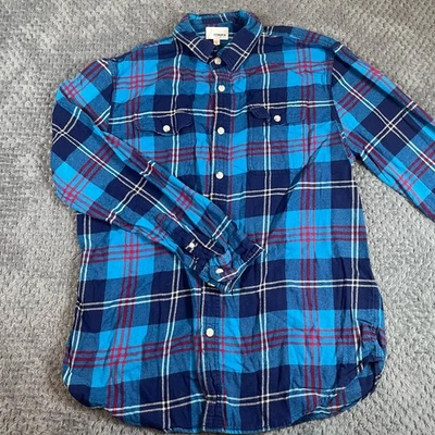 Camisa Sonoma para mujer a cuadros manga larga cuello abotonado talla grande franela cabina Foto 1 de 4