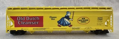 TYCO HO Scale Old Dutch Cleanser Billboard 4 Bay Center Flow Hopper Car 173402 - Image 1 of 4