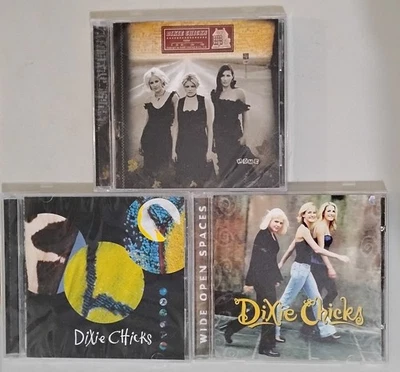 Dixie Chicks 3 CD Lot (New & Used)  Fly / Home / Wide Open Spaces Foto 1 de 4
