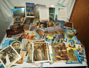 125 RELIGIOUS NEW OLD STOCK POST CARDS SOME DUPLICATES OVER 90 DIFFERENT READ!! - Picture 1 of 14