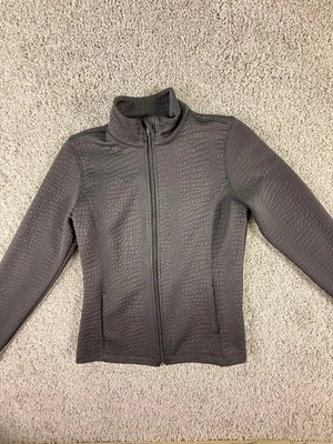 Lady Hagen Womens Texture FZ Jacket Black Size XS - Image 1 of 4