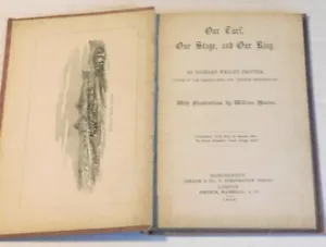 1862 1ST ED. Horse Racing OUR TURF, OUR STAGE, & OUR RING by PROCTER - ILLUS. - Imagen 1 de 5