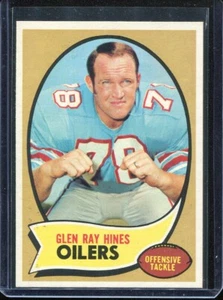 1970 Topps Football # 61 Glen Ray Hines (MT) Mint - Picture 1 of 2