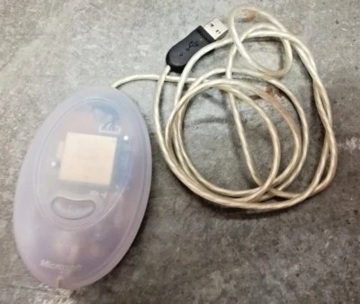 Clear Microsoft Wireless Optical Mouse Receiver 2.0 USB Model 1013 X09-56157 - Image 1 of 4