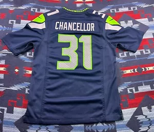 Camiseta Nike Seattle Seahawks Kam Chancellor On Field Legion Of Boom #31 Talla S - Imagen 1 de 17