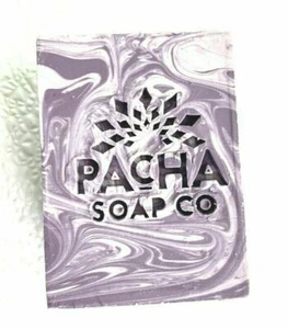 ¡NUEVO! Jabón barra de lavanda francesa Pacha Soap Company 4 oz-orgánico-olor fresco! - Imagen 1 de 2