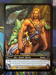 World of Warcraft TCG Honor 92/208 Extended Art Adam Eternum - Picture 1 of 1