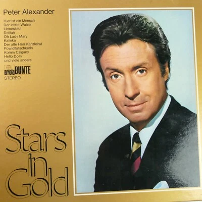 Peter Alexander 1971 Stars in Gold Ariola 85099XT LP-7585 - Bild 1 von 4