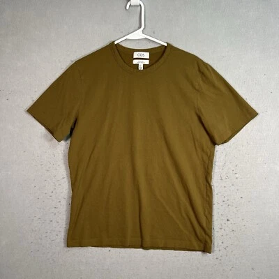 Camiseta COS Regular Coupe Droite Adulto Mediana Marrón Para Hombre Foto 1 de 4