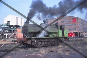 RAILWAY LOCOMOTIVE 35MM SLIDE – NCB ‘HURRICANE’ AT BICKERSHAW COLLIERY 1976 (14 - Picture 1 of 1