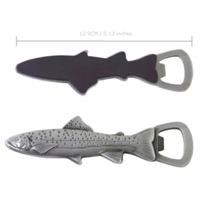 Ouvre-bouteille design truite de bon goût idéal pour toute cuisine de pêcheur - Photo 1/12