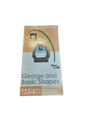 Cricut Provo Craft Cartridge George and Basic Shapes Retired Fonts 29-0025 - Image 1 of 3
