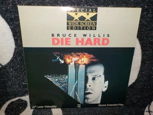 Die Hard Widescreen Laserdisc LD Bruce Willis Alan Rickman Free Ship $50 - Picture 1 of 3