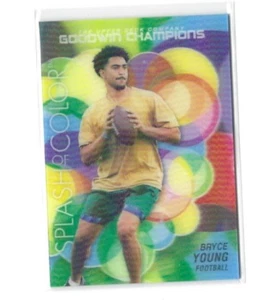 2023 Upper Deck Goodwin Champions Bryce Young Splash of Color 3D Lenticular - Imagen 1 de 1