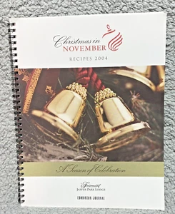 Fairmont Jasper Park Lodge Christmas in November Recipes 2004 Edmonton Journal - Picture 1 of 9