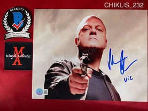 Michael Chiklis autographed signed 8x10 photo The Shield Vic Beckett COA - Picture 1 of 3