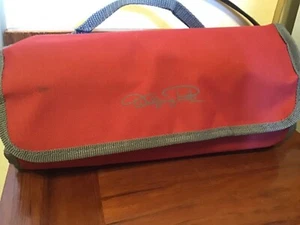 WOLFGANG PUCK 11 PIECE GARNISHING SET IN CARRYING CASE ~RED~MISSING ONE NEW - Picture 1 of 8